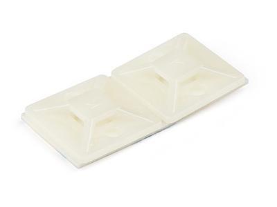 Secure and organize cable installations effortlessly with the StarTech 100 Cable Tie Mounts. Designed for versatile mounting on walls or ceilings, these adhesive tape-backed supports accommodate cable ties up to 0.18 inches wide. Built with durable Nylon 66 and TAA-compliant, they are UL94 V-2 fire rated for certified safety and performance.