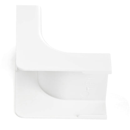 Connecteur d'angle intérieur pour chemin de câbles StarTech 20, ABS, blanc