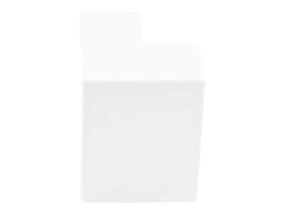 Connecteur coudé extérieur StarTech 20 pour chemin de câbles, ABS, blanc, CBMCWD5020O