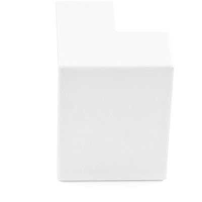Connecteur coudé extérieur StarTech 20 pour chemin de câbles, ABS, blanc, CBMCWD5020O