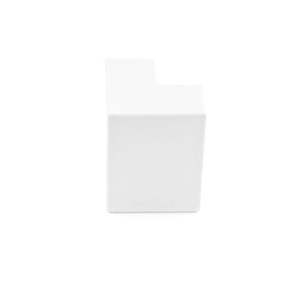 Connecteur coudé extérieur StarTech 20 pour chemin de câbles, ABS, blanc, CBMCWD5020O