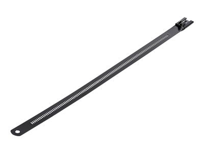 Colliers de serrage en acier inoxydable STARTECH 9 po, paquet de 50, revêtement nylon 11 - CBMMCT