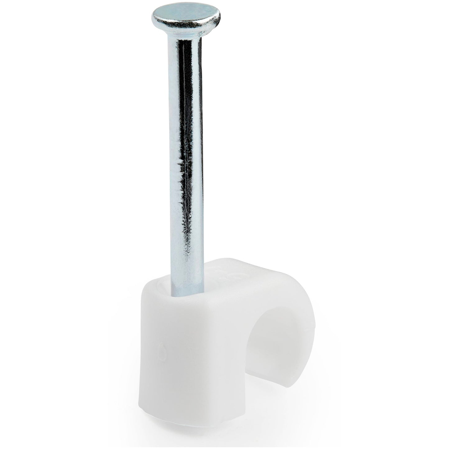 Serre-câbles StarTech CBMNMCC2 avec clou, blanc, paquet de 100