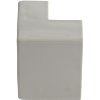 StarTech 20 Cable Raceway Outside Elbow Connector - White ABS