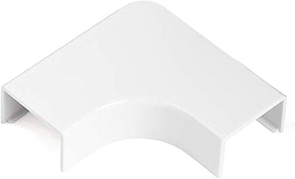 StarTech 90° Cable Raceway L Connectors, Pack of 20, White ABS