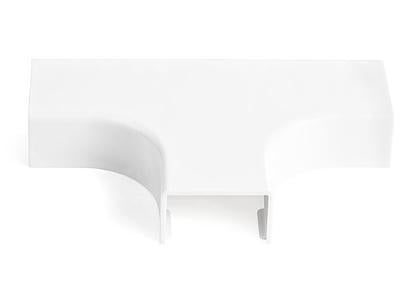 The STARTECH 20 Cable Raceway T Connectors offer a practical and durable cable management solution, ideal for organizing structured cabling with ease. Designed for use with CBMWWD1911 raceways, these 3-way abs plastic connectors form clean, right-angle T-junctions for streamlined installations in various commercial and industrial environments. Engineered for reliability, they meet RoHS and TAA compliance and include a 2-year warranty.