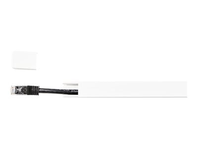 Connecteurs d'extrémité de chemin de câbles STARTECH CBMWWD3211E, paquet de 20, ABS blanc