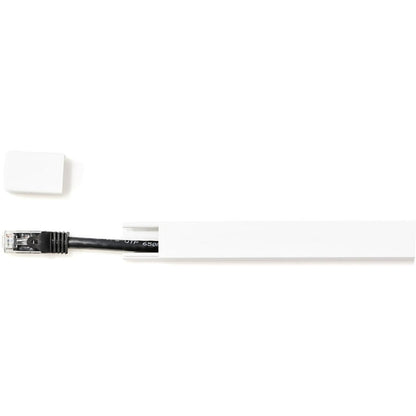 Connecteurs d'extrémité de chemin de câbles STARTECH CBMWWD3211E, paquet de 20, ABS blanc