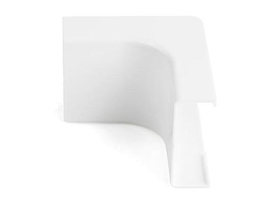 This 20-pack of inside corner connectors by StarTech is designed for CBMWWD3211 cable raceways, providing a clean and adaptable solution for managing 90-degree internal turns. Made from durable ABS, these white cable management fittings are robust, warp-resistant, and compliant with UL and RoHS standards. Ideal for commercial and office installs requiring efficient and secure cable routing in corners.