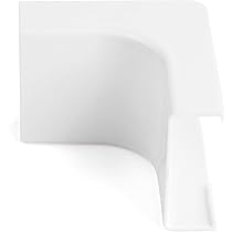 StarTech 20pk Inside Corner Cable Raceway Connector, ABS, White, CBMWWD3211I