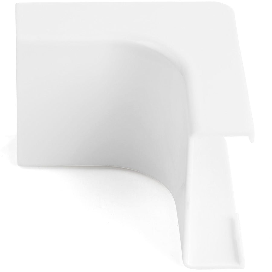 Connecteur coudé extérieur StarTech.com, lot de 20, blanc, ABS, CBMWWD3211O