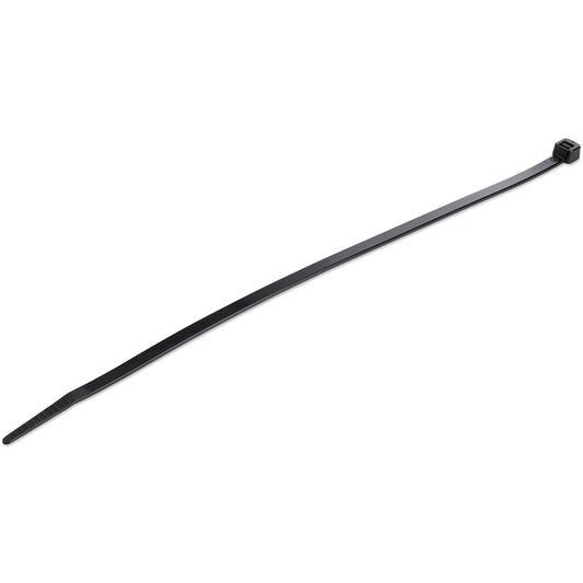 Colliers de serrage StarTech UL 25 cm, paquet de 100, noirs, capacité de charge de 22,7 kg