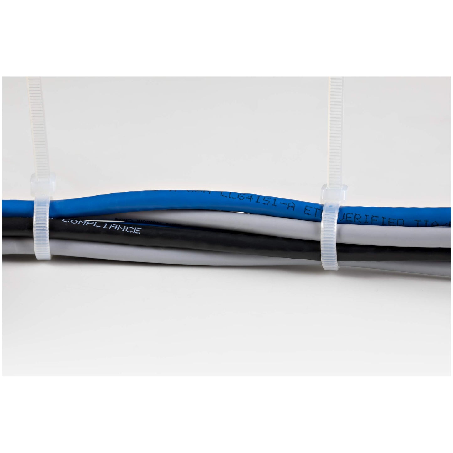 STARTECH 10" Cable Zip Ties UL Listed 1000 Pack White