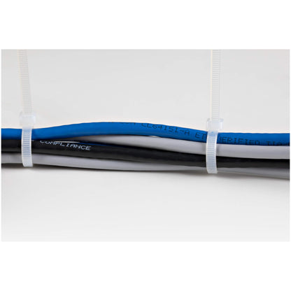 STARTECH 10" Cable Zip Ties UL Listed 1000 Pack White