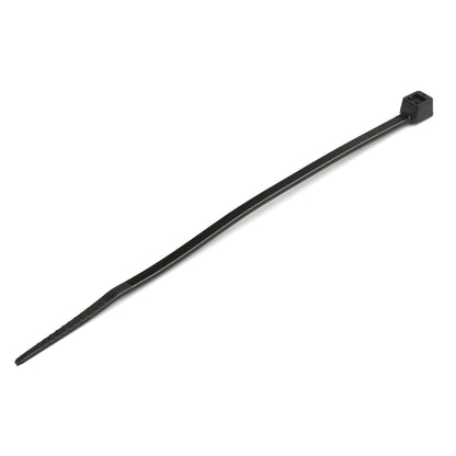 StarTech 4" Black Nylon Cable Zip Ties, 1000-Pack, UL/TAA Compliant