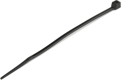 Serre-câbles StarTech 4 po, noirs, paquet de 100, diamètre de faisceau 22 mm, nylon, TAA