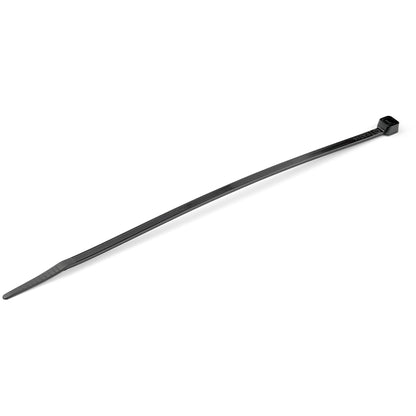 StarTech CBMZT8B 8in Black Nylon Cable Ties - 100 Pack