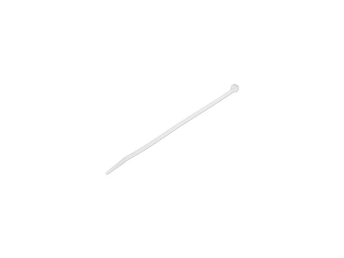 Serre-câbles en nylon StarTech 20 cm, lot de 100, blanc (CBMZT8N)