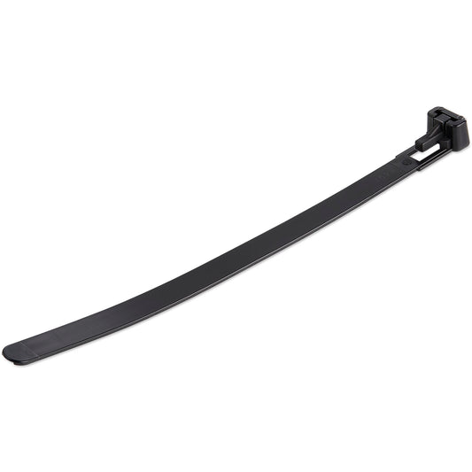 Serre-câbles réutilisables en nylon StarTech 15 cm, paquet de 100, noir