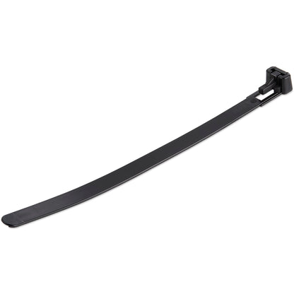 Serre-câbles réutilisables en nylon StarTech 15 cm, blancs, paquet de 100