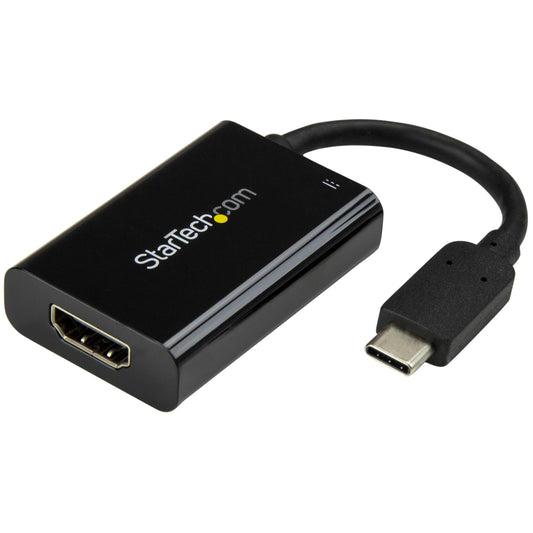 Adaptateur StarTech USB C vers HDMI 4K - 4K 60 Hz, compatible Thunderbolt 3