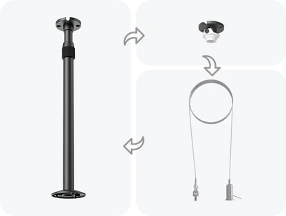 YEALINK CM-MOUNTKIT Ceiling Mount Kit for CM20