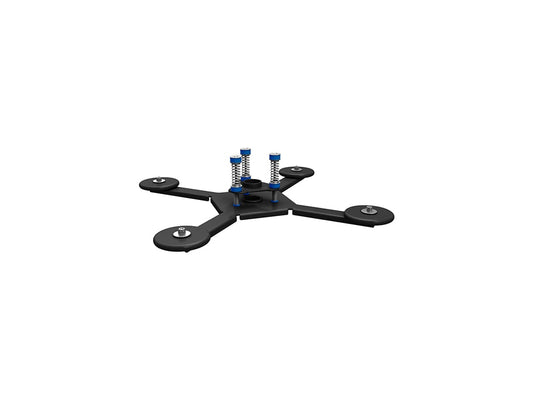 Coupleur d'isolateur de vibrations pour grandes salles CHIEF CMA348, noir