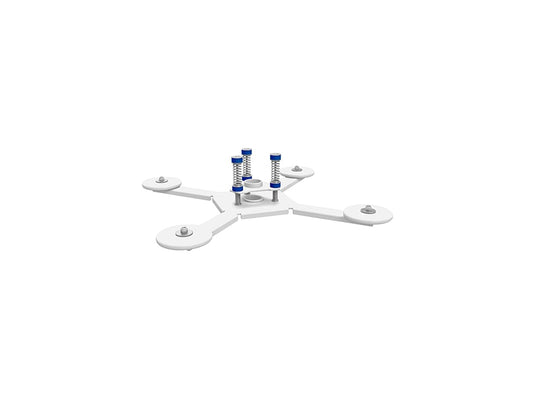 Coupleur antivibratoire CHIEF CMA348W XL, blanc