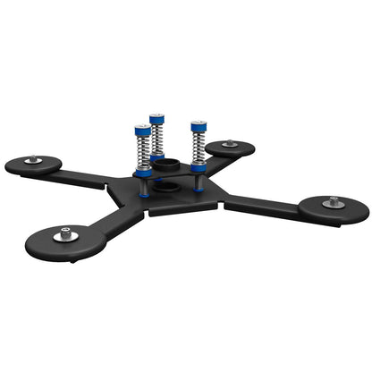 Coupleur d'isolateur de vibrations pour grandes salles CHIEF CMA348, noir