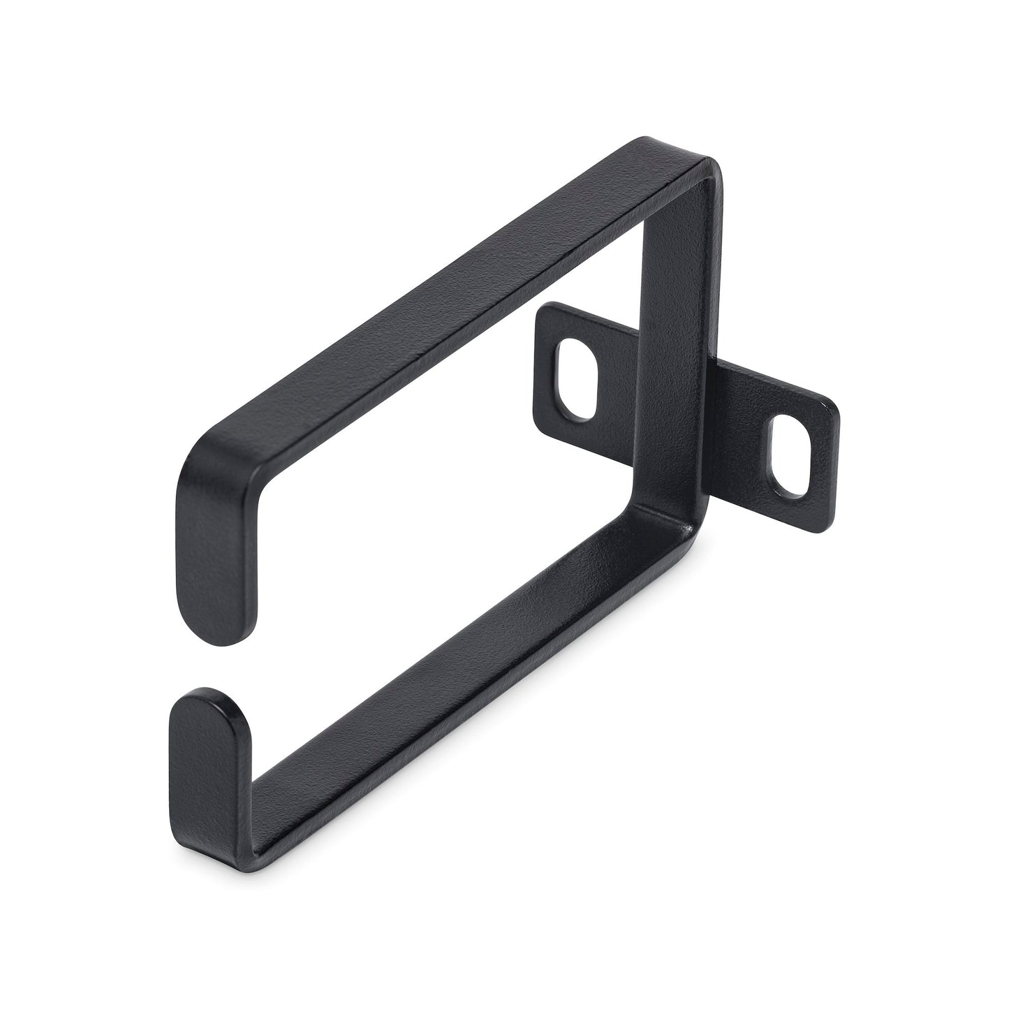 StarTech 1U Rack Cable Management D-Ring Hook - 4.5x10cm Steel Organizer