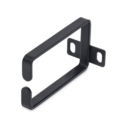 StarTech 1U Rack Cable Management D-Ring Hook - 4.5x10cm Steel Organizer