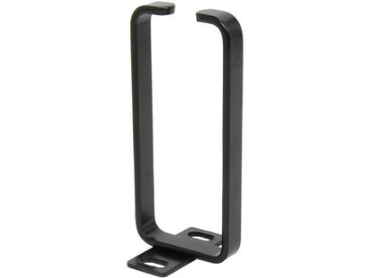 StarTech 1U Rack Cable Management D-Ring Hook - 4.5x10cm Steel Organizer