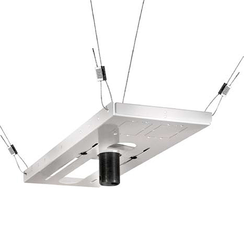 Peerless CMJ500R1 Adjustable Ceiling Plate for Projectors, White
