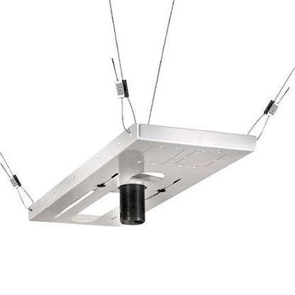 Peerless CMJ500R1 Adjustable Ceiling Plate for Projectors, White