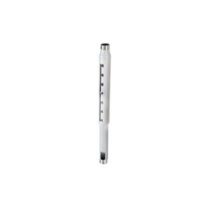 Colonne extensible réglable CHIEF CMS1012W, 10 à 12 pieds, blanche