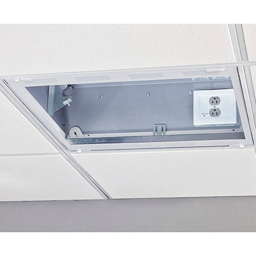 Coffre de rangement de plafond Chief CMS492P2 2x2 avec alimentation