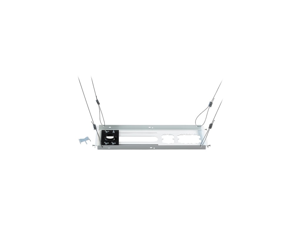 Adaptateur pour plafond suspendu coudé CHIEF CMS495, conforme aux normes TAA