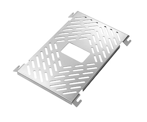 Étagère à carrelage CHIEF CMS491 1x2, argent, conforme aux normes TAA