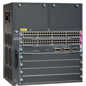 Châssis Cisco Catalyst4500E à 7 emplacements avec ventilateur, sans alimentation