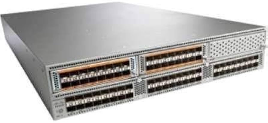 Châssis Cisco Nexus 5596UP 2RU avec 48 ports 10GE, 2 alimentations et 4 ventilateurs