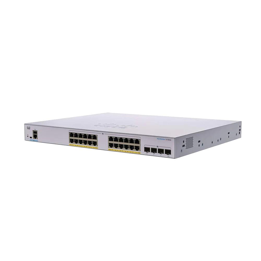 SNTC-8X5XNBD CBS350 Géré 24 ports GE, PoE, 4x10G SF