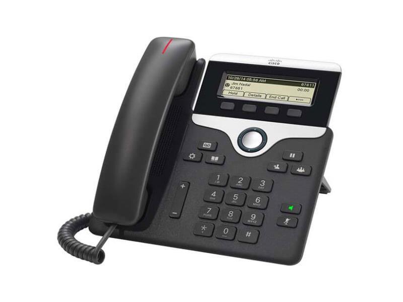 The Cisco IP Phone 7811 with MPP firmware is a reliable VoIP phone designed for secure and efficient communication. It includes advanced telephony features and TAA compliance, making it suitable for government and enterprise use. Equipped with multiple protocol support, a monochrome LCD, PoE capability, and integrated security, this phone meets the modern requirements for voice communications.