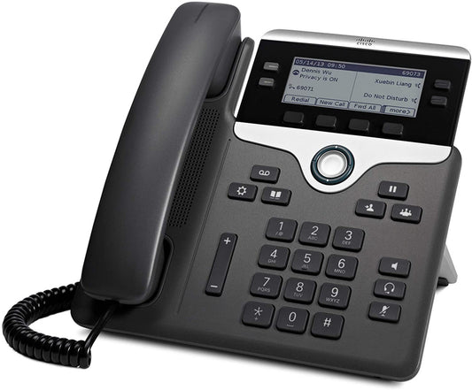 Téléphone CISCO UC Phone 7811 VoIP, conforme TAA, charbon de bois