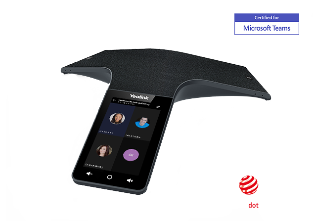 Téléphone de conférence Microsoft Teams Yealink CP965-TEAMS, écran tactile 5 pouces