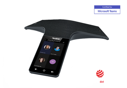 Téléphone de conférence Microsoft Teams Yealink CP965-TEAMS, écran tactile 5 pouces