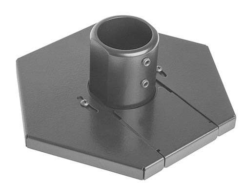 The CHIEF CPA351 Floor-to-Ceiling Plate delivers a low-profile mounting solution for AV installations requiring a secure and stable display mount. Designed with a set screw style collar and finished in black, this accessory is ideal for securing monitor or projector poles in professional settings. With TAA compliance and manufactured in the United States, it supports government and enterprise deployments.
