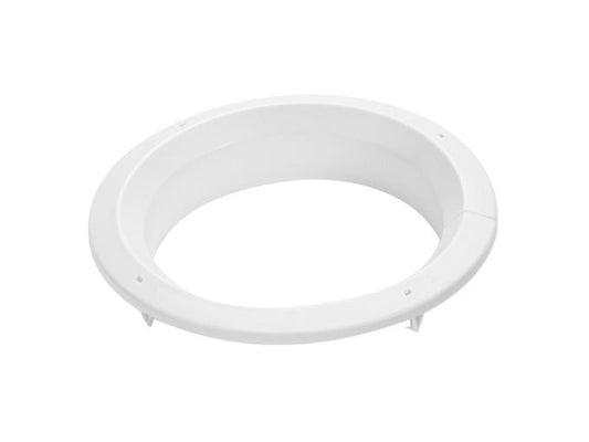 The CHIEF CPA640W Decorative Tile Ring in white is a display accessory designed to complement ceiling-mounted projector installations. Made in the United States and TAA compliant, it offers both style and compatibility for professional AV environments. Its sleek white color allows it to blend seamlessly into tile ceilings, adding both function and aesthetics.