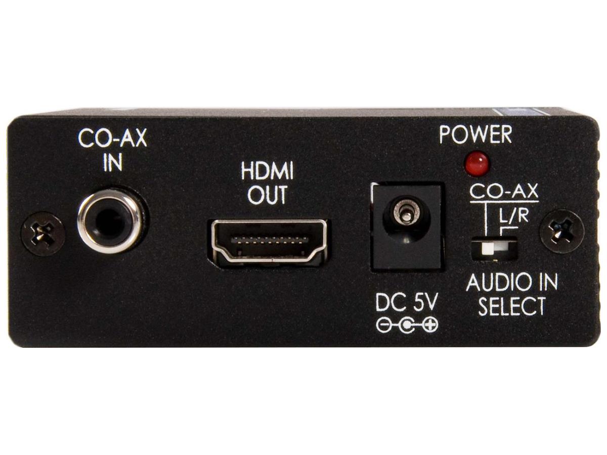 This StarTech Component to HDMI Video Converter offers seamless conversion of analog component video and audio signals to digital HDMI, supporting resolutions up to 1080p. Ideal for integrating legacy AV equipment into modern HDMI setups, it includes support for both digital and analog audio. TAA compliant and backed by a 2-year warranty, this wired converter is a reliable solution for professional AV integrators and tech environments.