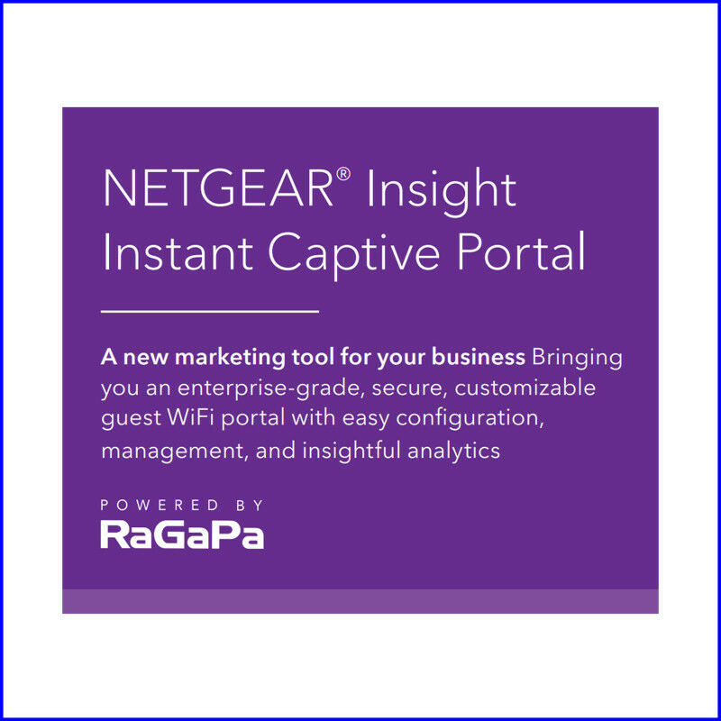 Licence 3 ans pour portail captif instantané NETGEAR 3xAP