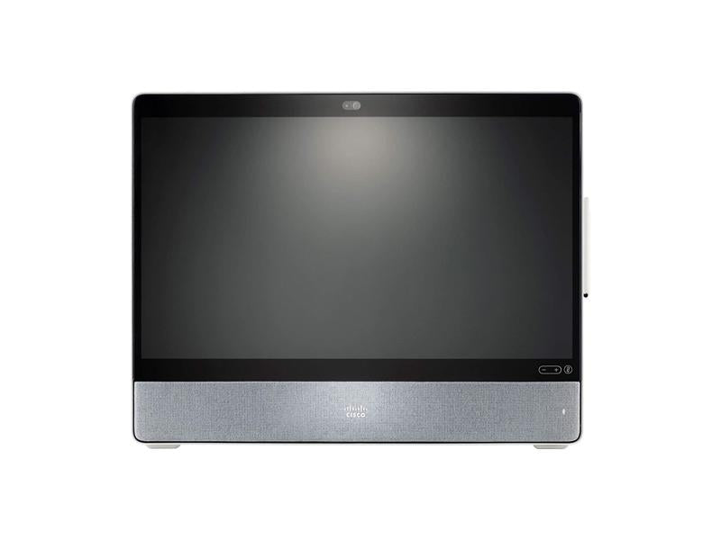 The Cisco Desk Pro is a 27-inch 4K collaboration device designed to elevate the video conferencing experience. TAA-compliant and manufactured in Mexico, it delivers high-resolution visuals ideal for business environments demanding professional-grade communication tools.